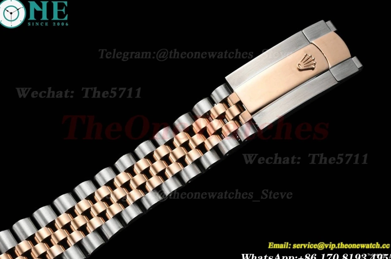 GDF MY8215 Stk RG Datejust 126331 41mm SS Jub Gold 0112